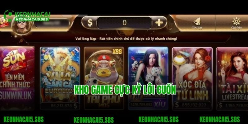  Kho game cực kỳ lôi cuốn